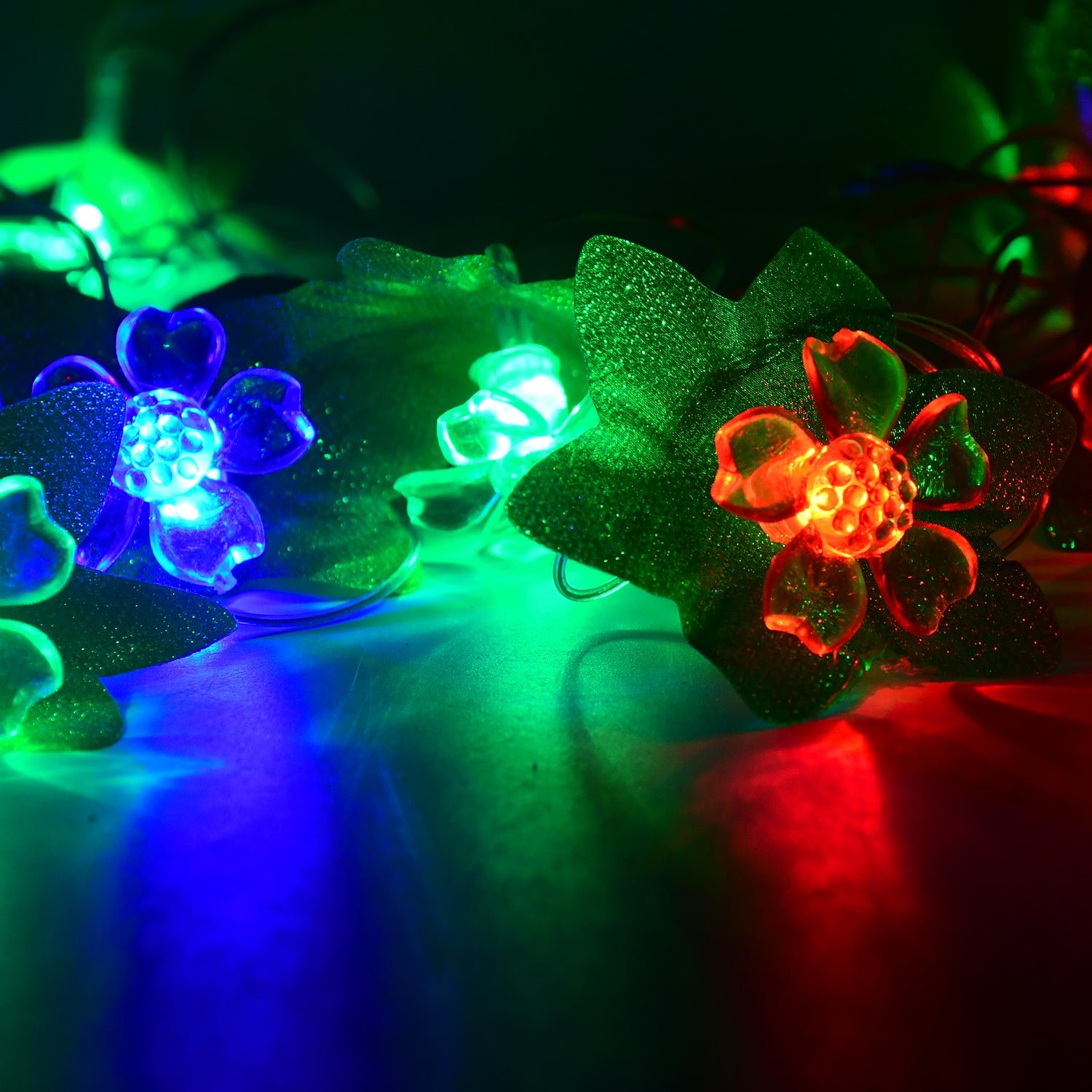 Leaf & Flower LED Decorative String Light – 3 Meter Festive Glow