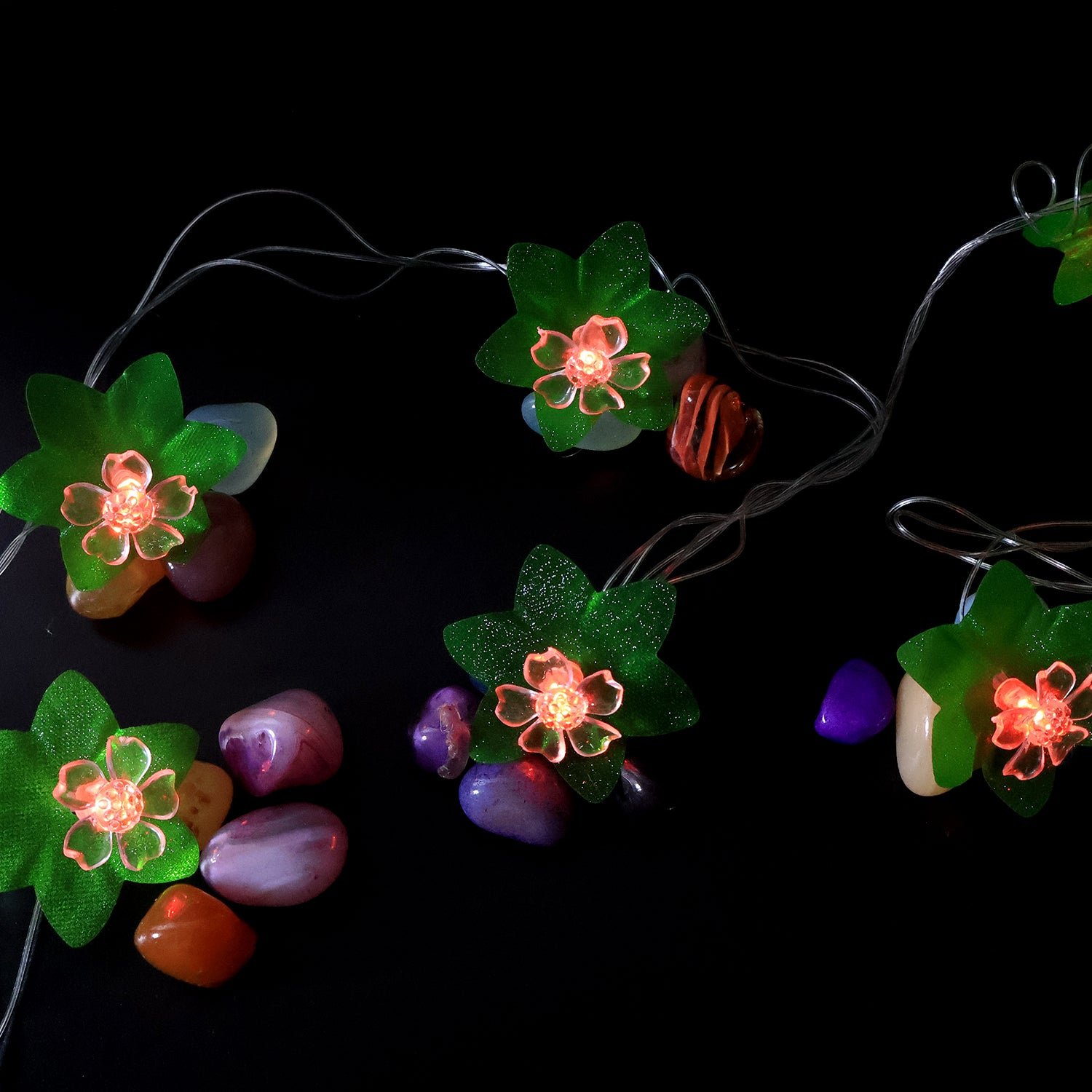 Leaf & Flower LED Decorative String Light – 3 Meter Festive Glow