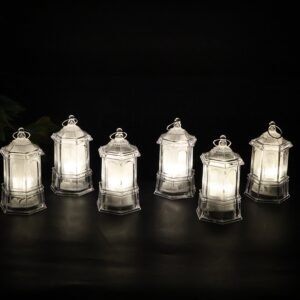 LED Hanging Lantern Decorative Flameless Candle Set – Safe Warm Glow
