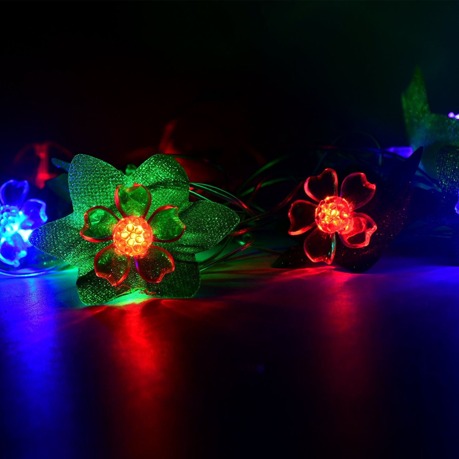 Leaf & Flower LED Decorative String Light – 3 Meter Festive Glow