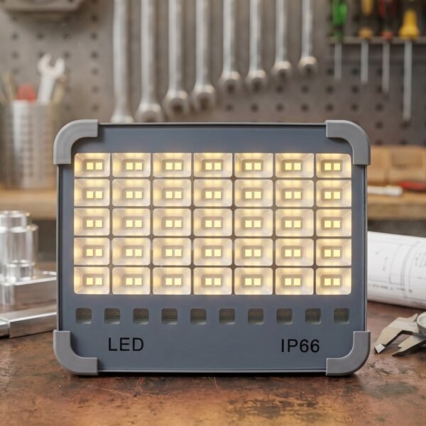 Solar USB Rechargeable LED Flood Light – Waterproof & Portable