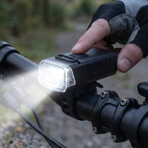 Bicycle Headlight – 400 Lumen USB Rechargeable | Indo Glow