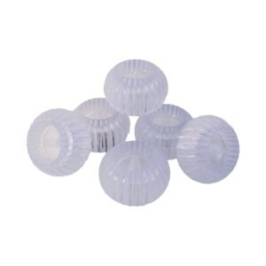 LED Flameless Tealight Candles – Crystal Design Warm Glow Set