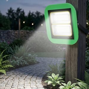 Solar Rechargeable LED Flood Light – Portable Outdoor Illumination