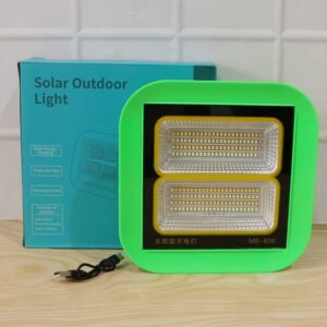 Solar Rechargeable LED Flood Light – Portable Outdoor Illumination