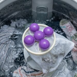 Reusable Washing Machine Lint Remover Ball – Big Size, Mesh Filter