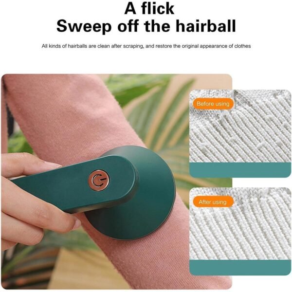Electric Lint Remover – Cordless Fabric Shaver for Clothes and More