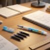 Liquid Ink Pen Set – Cute Cartoon Design with Refillable Cartridges
