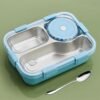 Stainless Steel Lunch Box – Airtight Compartment Tiffin for Meals