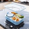 Stainless Steel Lunch Box – Airtight Compartment Tiffin for Meals