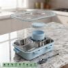 Stainless Steel Lunch Box – Airtight Compartment Tiffin for Meals