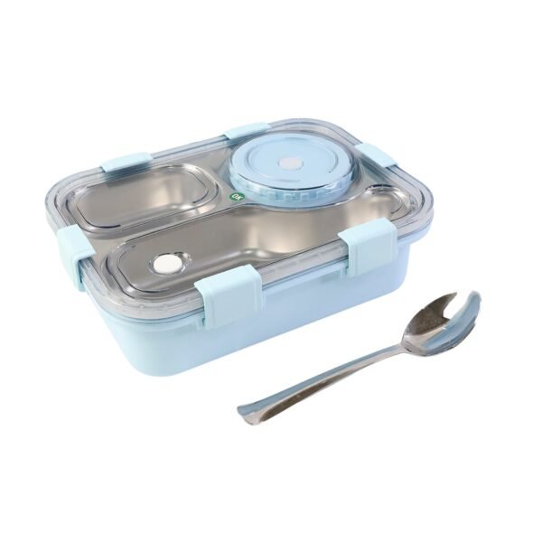 Stainless Steel Lunch Box – Airtight Compartment Tiffin for Meals
