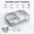 Stainless Steel Lunch Box 2 Section – Leakproof & Durable with Spoon
