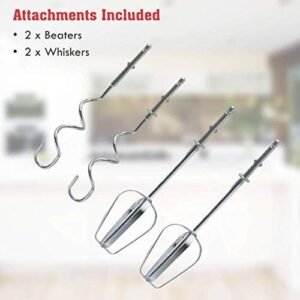 Electric Hand Mixer – 7-Speed with Attachments | XcelCraft
