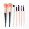 Professional Soft Makeup Brush Set – 7-Pc with Travel Pouch