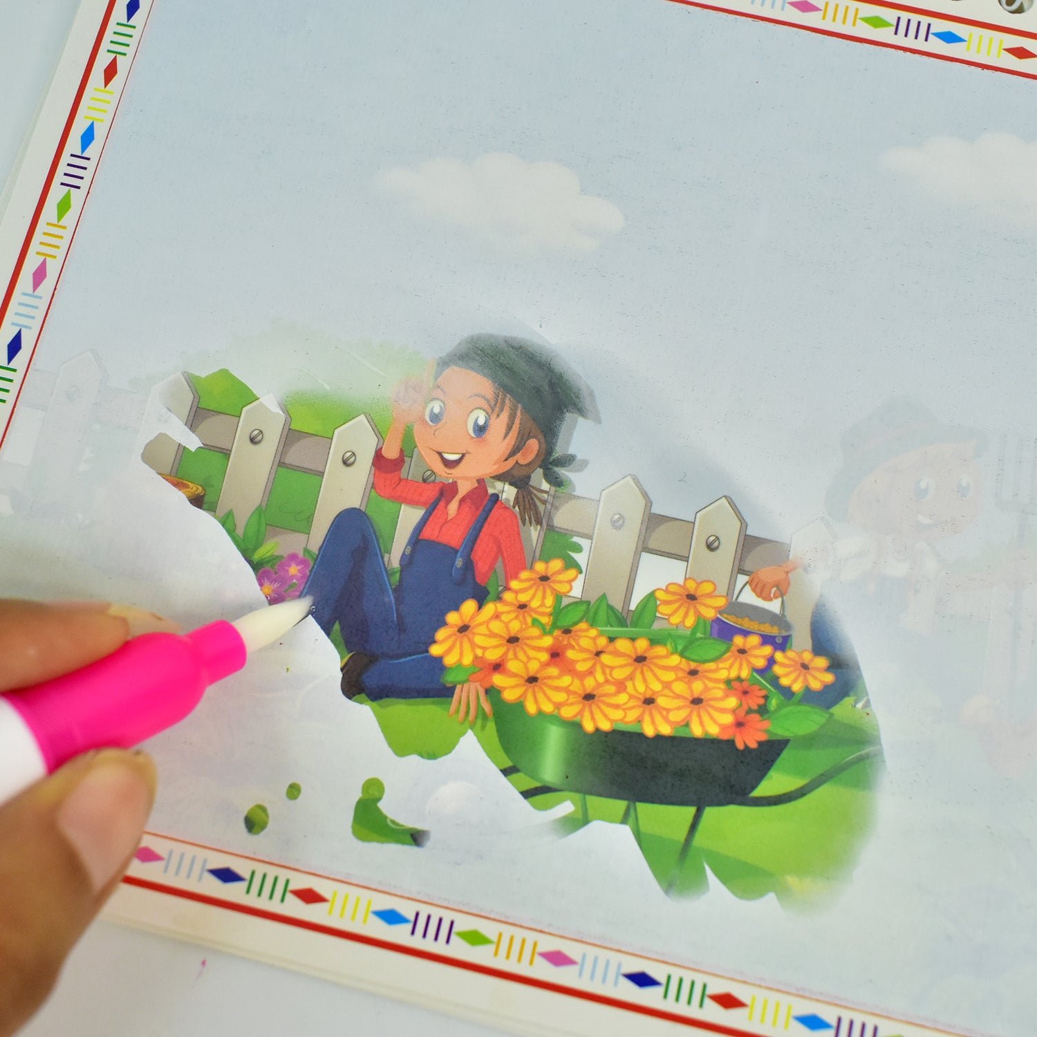 Magic Water Drawing Book – Reusable & Mess-Free Creativity for Kids
