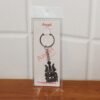 Mahakal Trishul Damru Metal Keychain – Durable Spiritual Accessory