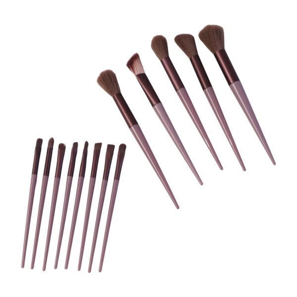 Professional Makeup Brush Set – Complete 13-Piece Collection with Pouch