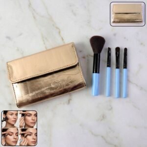 Professional Makeup Brush Set 4-in-1 for Face & Eyes