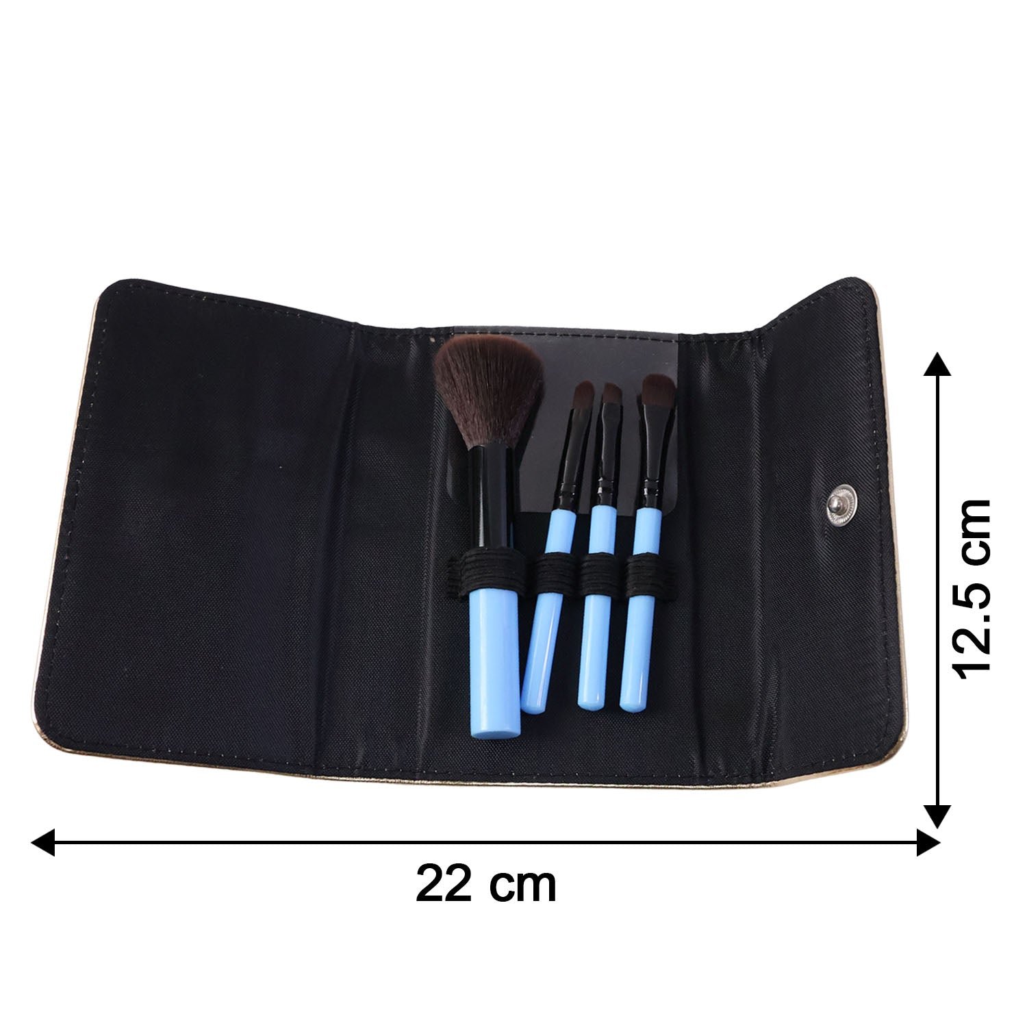 Professional Makeup Brush Set 4-in-1 for Face & Eyes