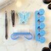 Premium 5 in 1 manicure pedicure kit – Complete nail care tools for home & travel