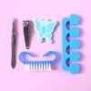 Premium 5 in 1 manicure pedicure kit – Complete nail care tools for home & travel