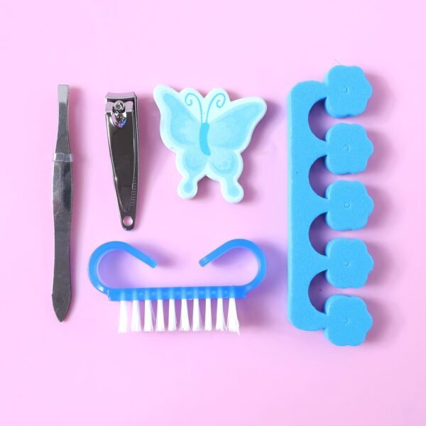 Premium 5 in 1 manicure pedicure kit – Complete nail care tools for home & travel