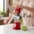 Manual Rotary Drum Grater and Slicer, Stainless Steel 3 Drum Vegetable Cutter (1 Set)