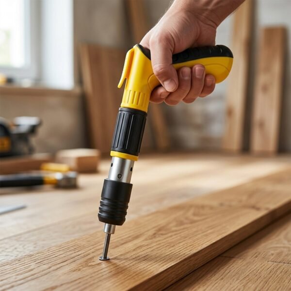 Manual Wall Fastening Nail Gun Tool for Wood Concrete with nails (1 Set)