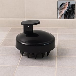 Scalp Massager Shampoo Brush – Soft Silicone Bristles for Gentle Care