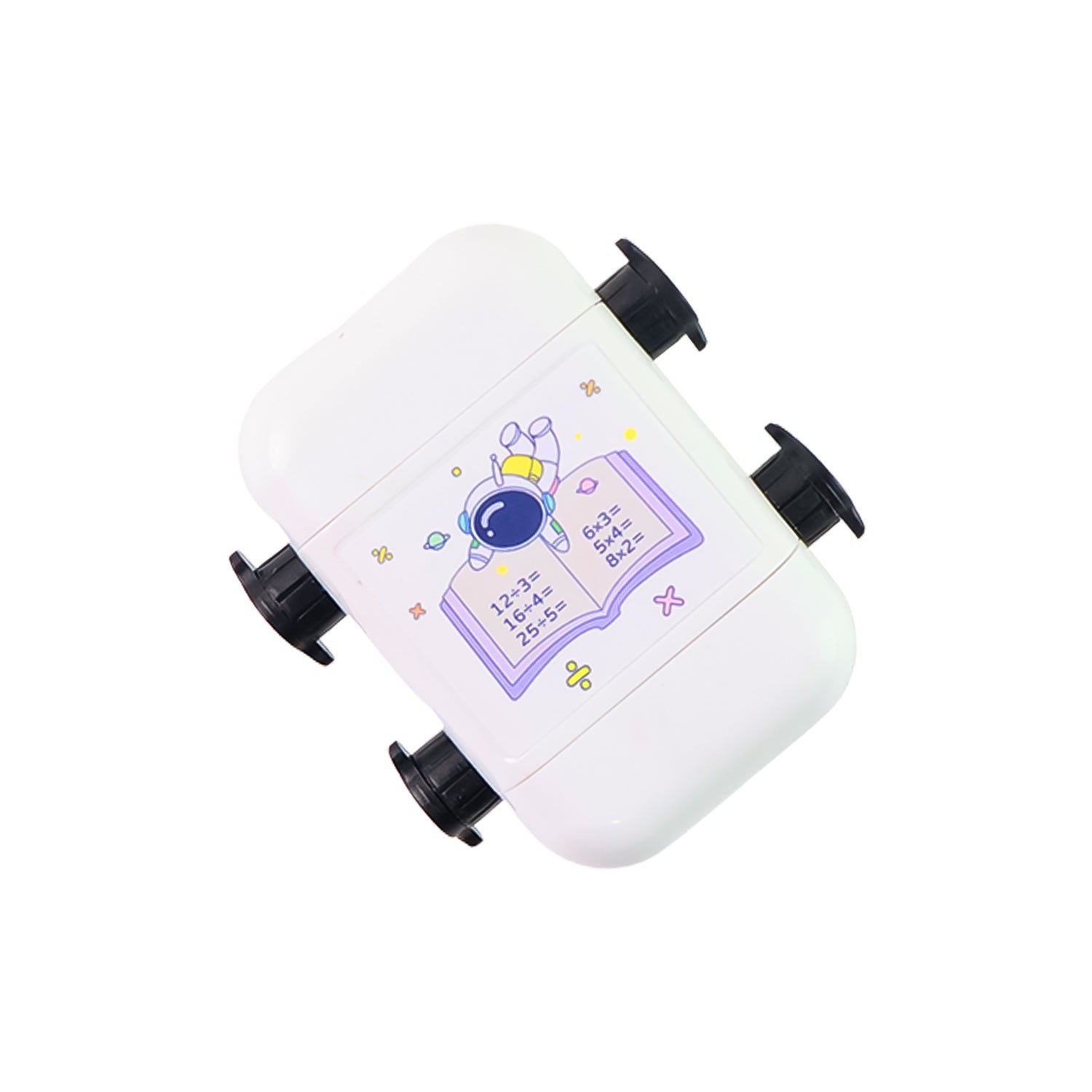 Math Problem Rolling Stamp – Fun Astronaut Educational Toy