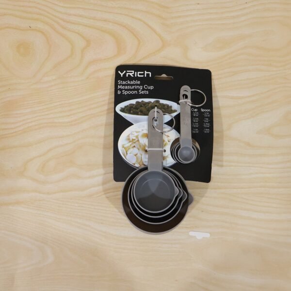 Plastic Measuring Cups and Spoons Set – Accurate Kitchen Tools