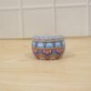 Metal Mandala Tin Box, Decorative Round Container for Candle and Trinkets (1 Pc)