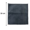 Soft Absorbent Microfiber Cleaning Towel 30 x 30 Cm Pack of 3 Lint Free (3 Pc)