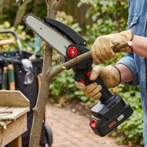 Mini Cordless Electric Chainsaw – Portable & Powerful for Garden Tasks