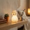 Snowman LED Night Lamp – Decorative Soft Ambient Glow