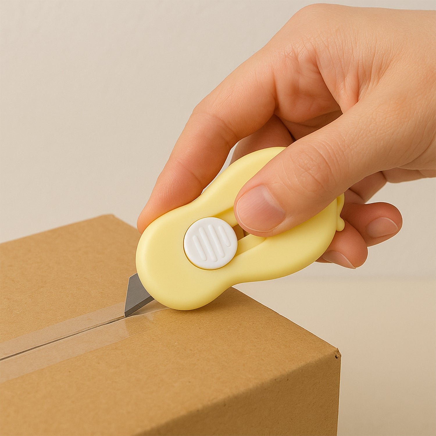 Mini Safety Cutter – Compact Retractable Blade for Precise Cutting