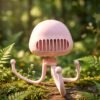 Handheld Mini Fan with LED Star Projector & Flexible Tripod Stand