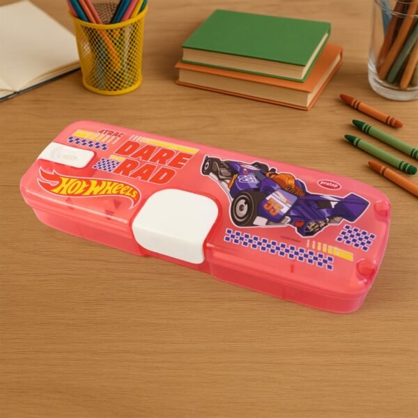 LED Light Pencil Box for Kids – Cartoon Design & Organizer
