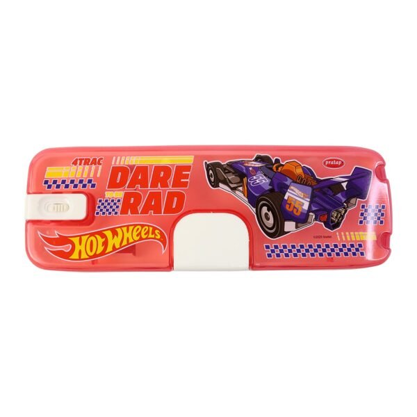 LED Light Pencil Box for Kids – Cartoon Design & Organizer