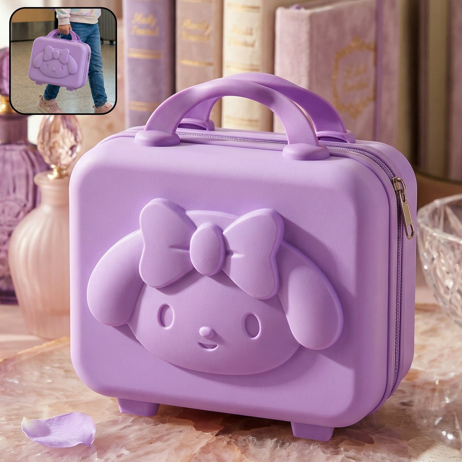 Kids Bear Hard Shell Carry Case – Durable & Portable Storage