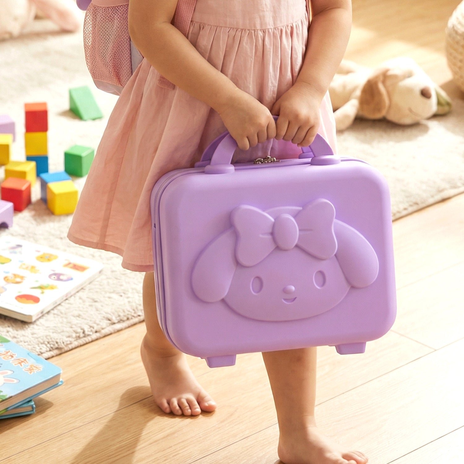 Kids Bear Hard Shell Carry Case – Durable & Portable Storage