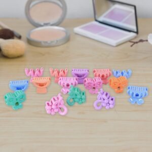 Hair Clips for Girls – Colorful Mini 3-Piece Set | Calm & Curl