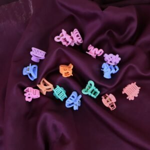 Hair Clips for Girls – Colorful Mini 3-Piece Set | Calm & Curl