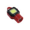 Travel LED Flashlight Keychain with Carabiner Clip 5 Mode COB Torch (1 Pc)