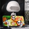 Handheld Mini Fan with LED Star Projector & Flexible Tripod Stand
