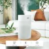 Mini Portable USB Humidifier Cool Mist Desktop Air Diffuser with Li...