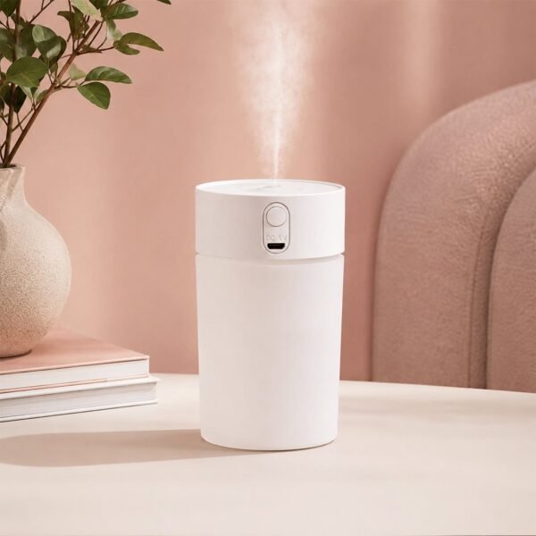 Mini Portable USB Humidifier Cool Mist Desktop Air Diffuser with Li...