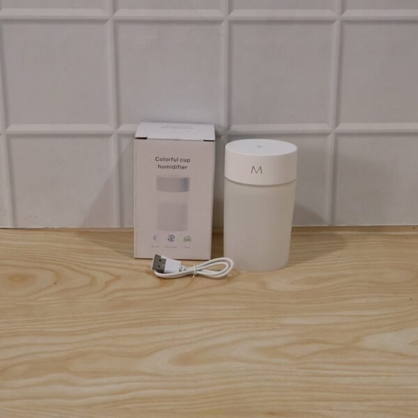 Mini Portable USB Humidifier Cool Mist Desktop Air Diffuser with Li...