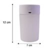 Mini Portable USB Humidifier Cool Mist Desktop Air Diffuser with Li...